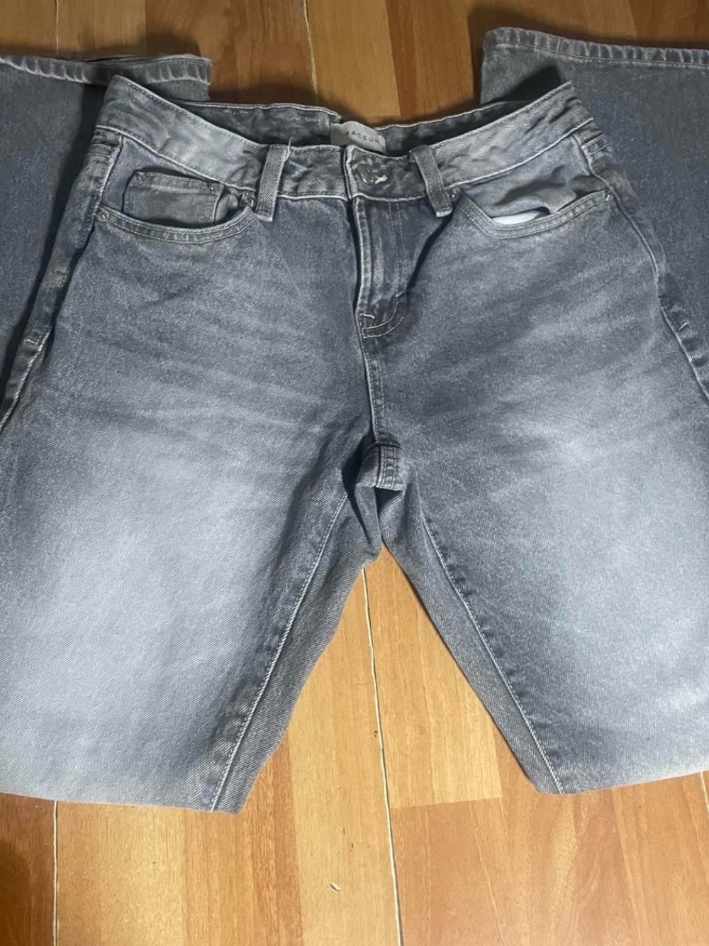 Jade Men's Washed Gray Denim Shorts